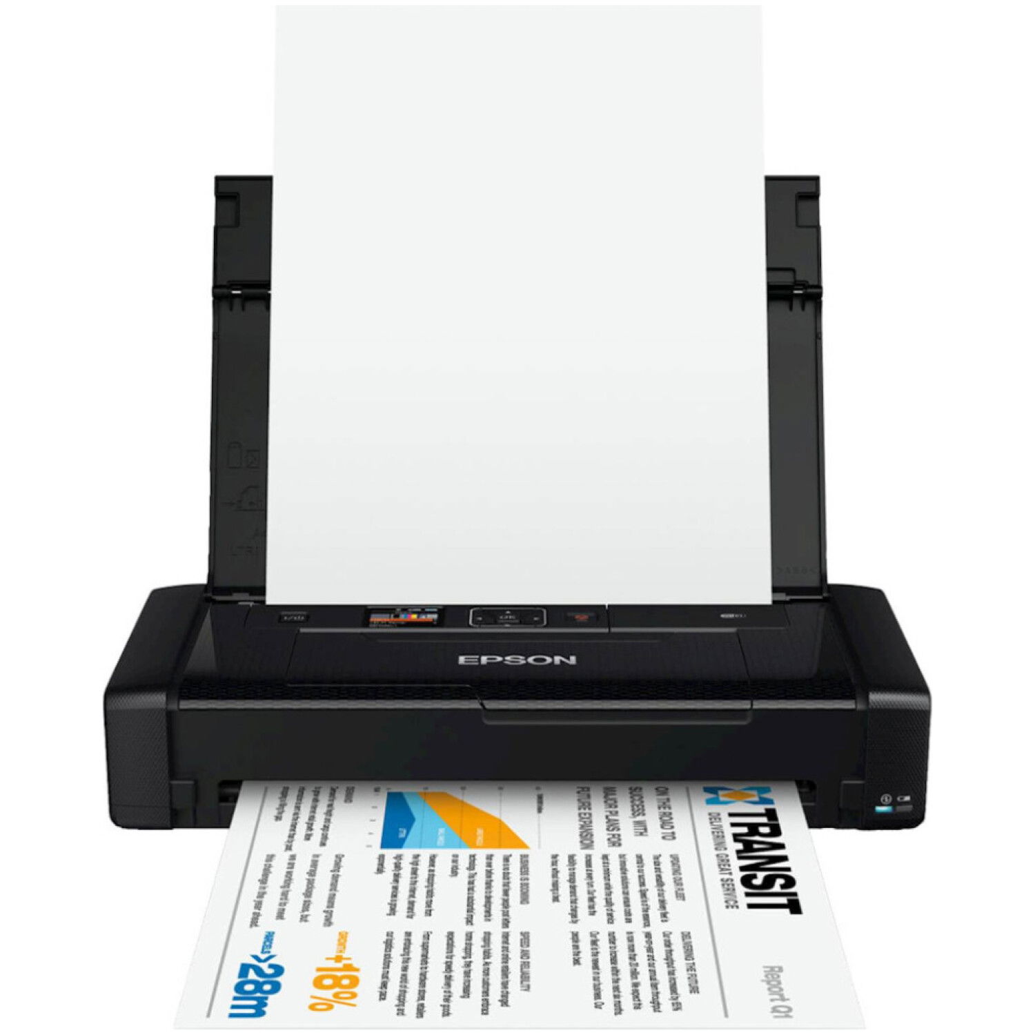 Tiskalnik Brizgalni Barvni prenosni EPSON WF-100W A4/Wi-Fi (C11CE05403)