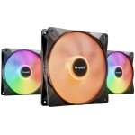 Ventilator be quiet! Light Wings LX High Speed 140mm črna RGB (3 pack)