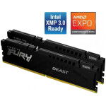 Kingston Fury Beast 64GB Kit (2x32GB) DDR5-5600 DIMM CL36 AMD EXPO