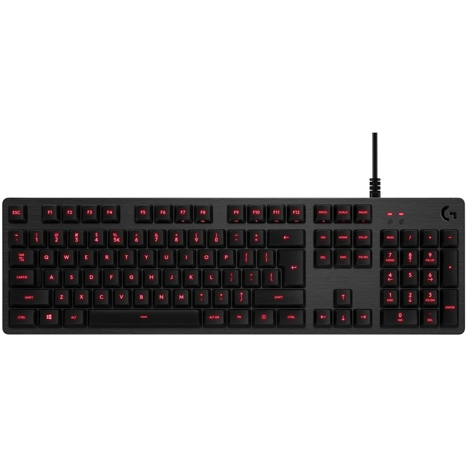 Logitech USB gaming mehanska tipkovnica G413 karbon