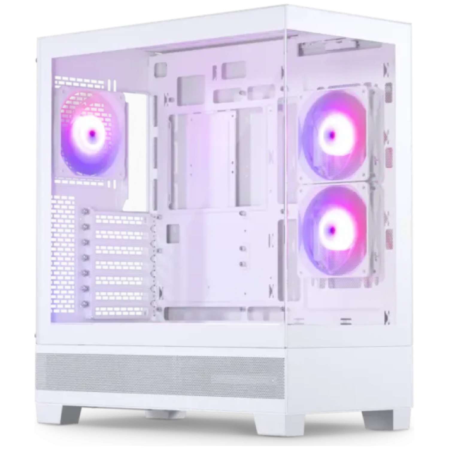 PHANTEKS XT View TEMPERED GLASS D-RGB E-ATX belo ohišje