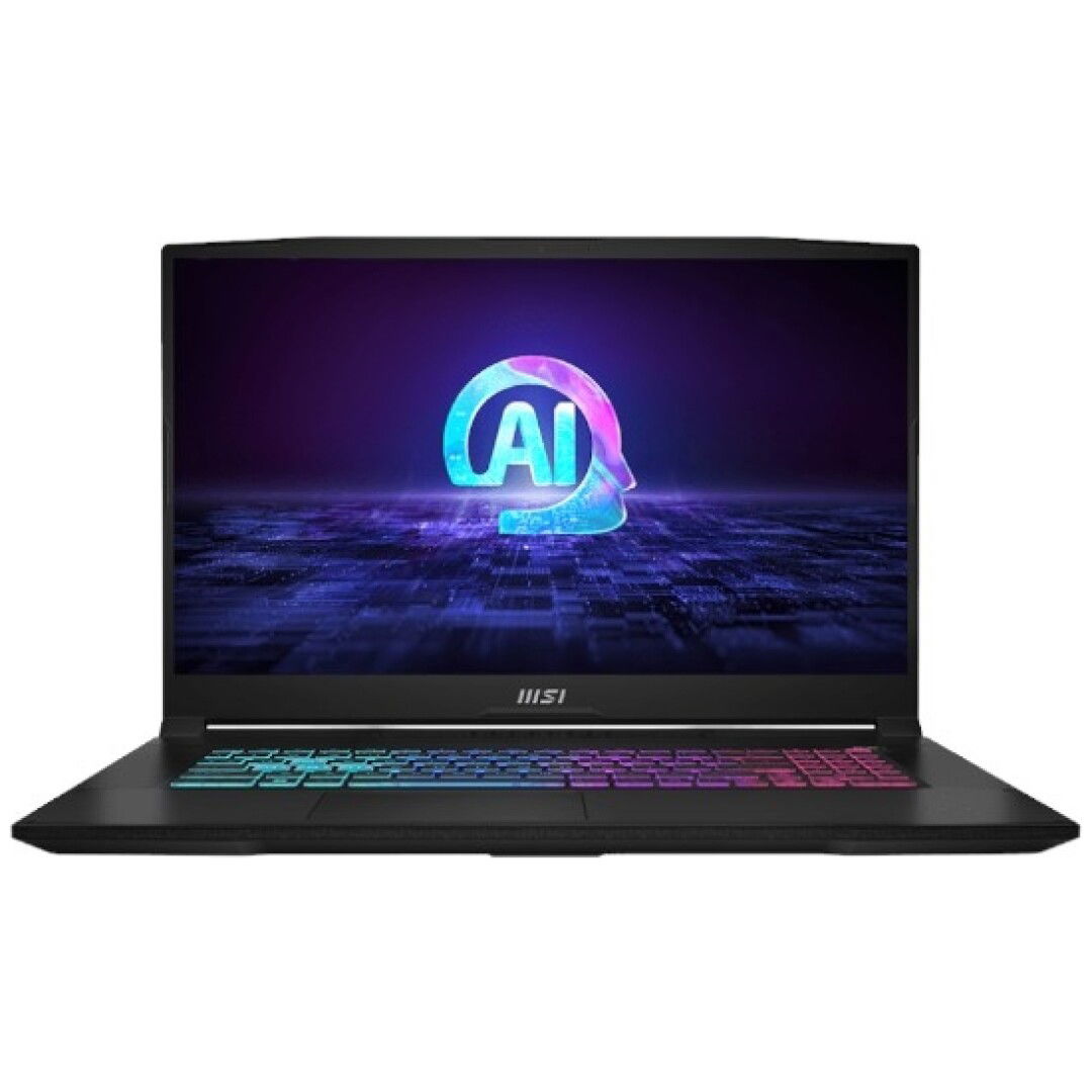 Prenosnik MSI Katana A17 AI B8VF-1021XHR R9-8945HS / 32GB / 1TB SSD / 17.3" QHD 240Hz IPS-level / NVIDIA GeForce RTX 4060 / NoOS (črn)