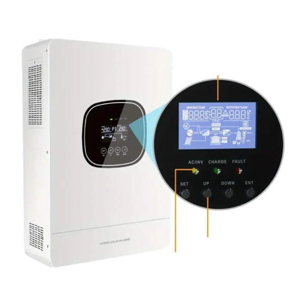 LVYUAN hibridni solarni inverter 3600 W z MPPT