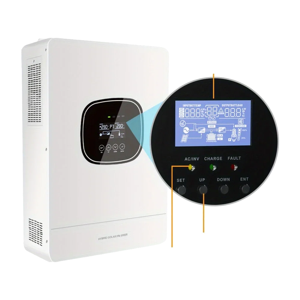 LVYUAN hibridni solarni inverter 3600 W z MPPT